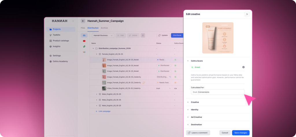 Overview of how Celtra Toolkits work, from setting up branded templates to activating and optimizing ads across channels