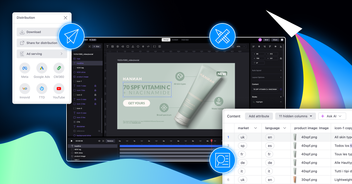 Blog post cover, showing Celtra Creative Automation platform adtech