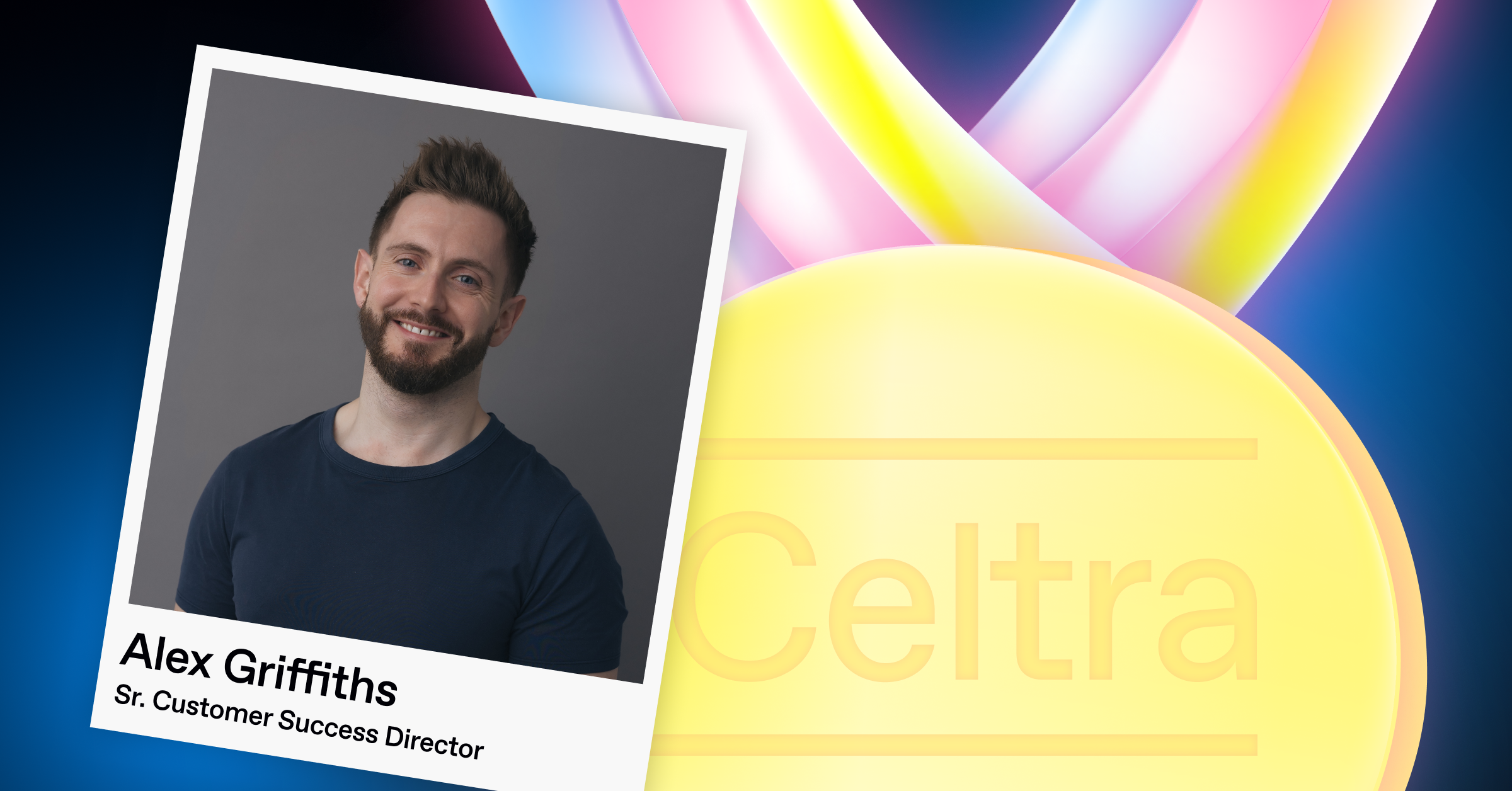 Alex Griffiths, Senior Customer Success Director at Celtra, featured in a career story about customer success and creative automation leadership.