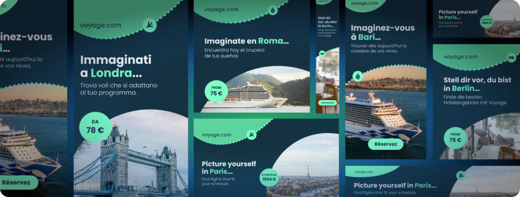 Cohesive branding across all channel 