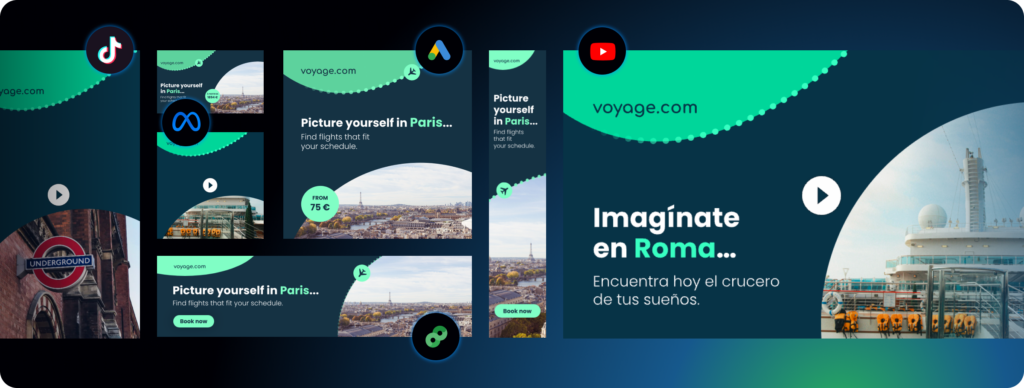 Cohesive branding in global multi-channel campaigns