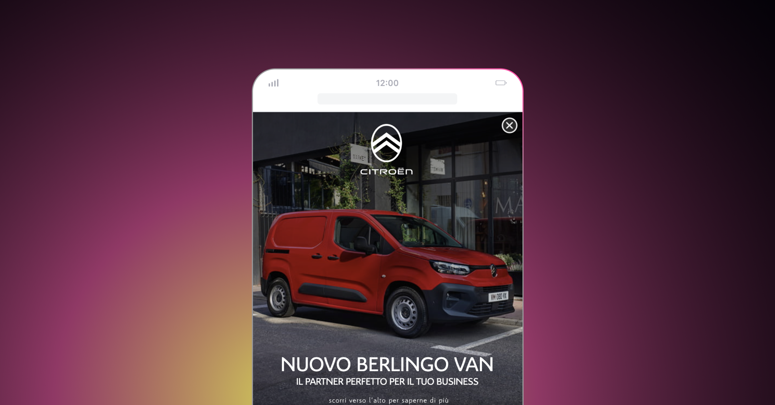 A scrollable mini window that opens a full product gallery view.