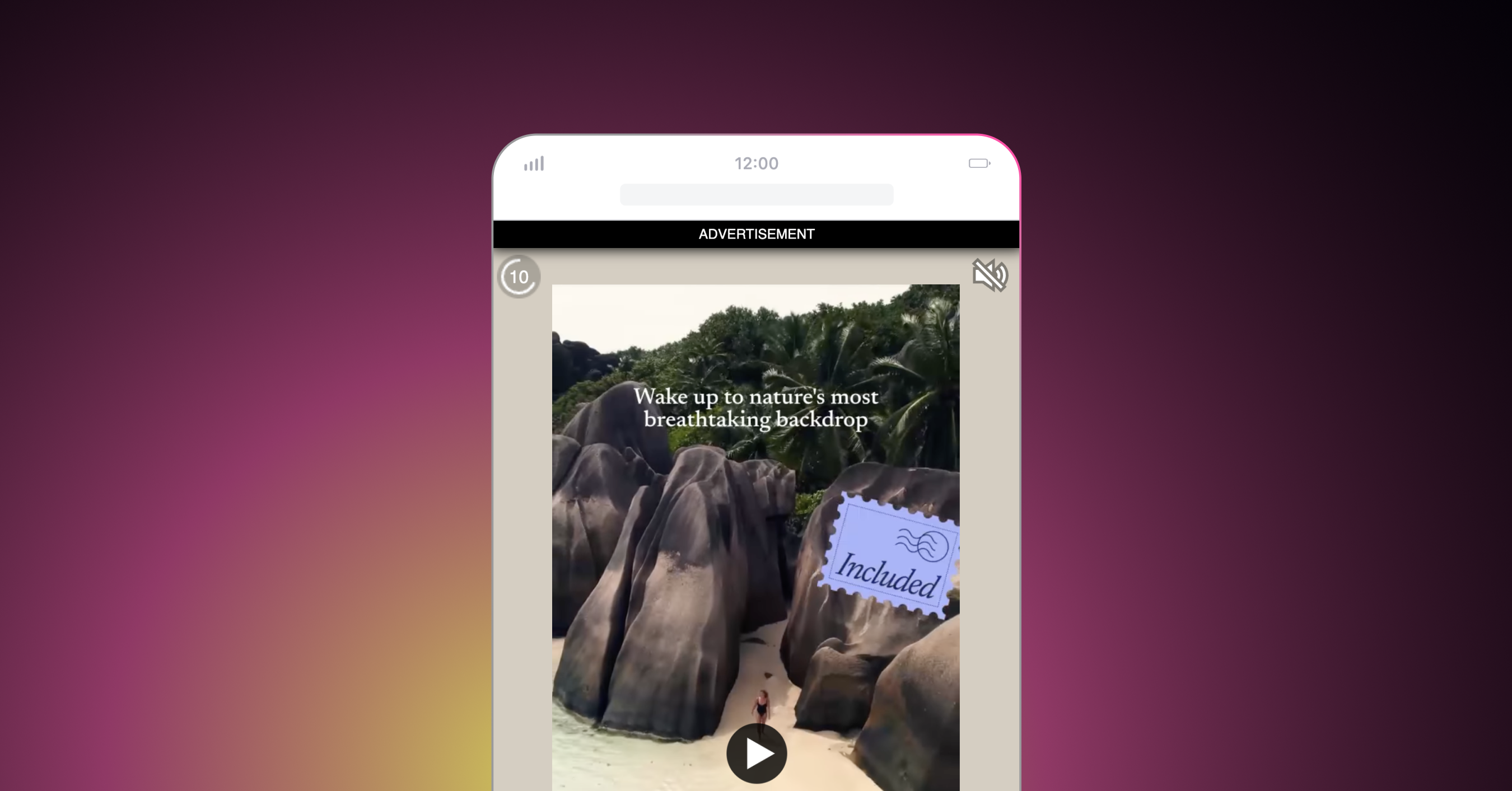 A scroll-initiated high-impact video experience with built-in interactivity, letting viewers explore available services.