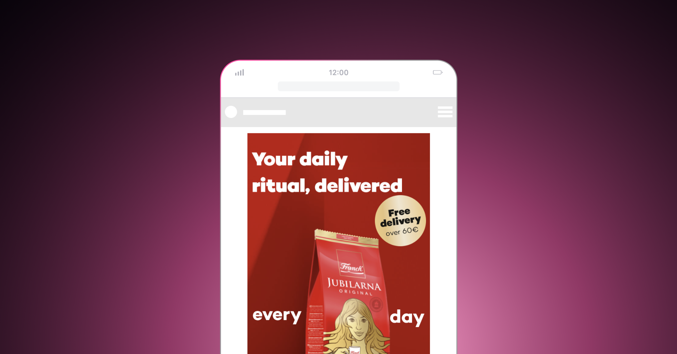 Interactive, movable canvas that allows the viewer to touch and drag in order to see different angles with a 3D pop-out effect.